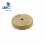 Suporte de teto em roseta de madeira Ref. 000704637