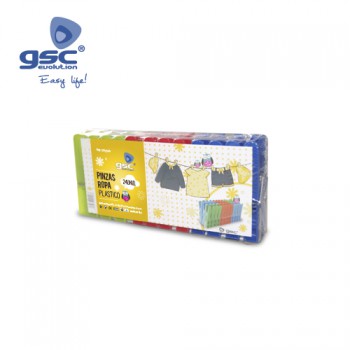 Prendedores plásticos (Pack 24 unidades) Ref. 2702548