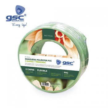 Mangueira trançada de poliéster PVC Ref. 3602051-3602052-3602053
