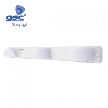 Percha semicircular 3 pomos Ref. 3802797
