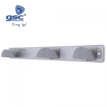 Percha semicircular 3 pomos Ref. 3802798