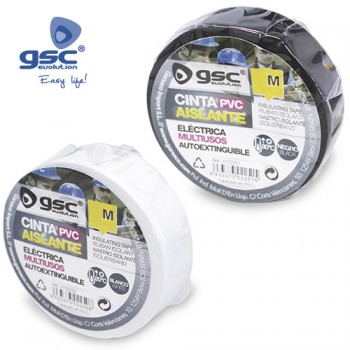 Fita isolante de PVC Ref. 4102250-4102251-4102252-4102253-4102271-4102272