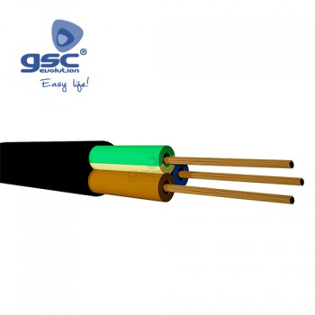 Mangueira flexível preta VV-K (rolo 100M) Ref. 3902931-3902932-3902933-3902934