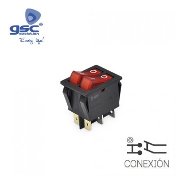 Interruptor DPDT (Bolsa 5 unidades) Ref. 1105507