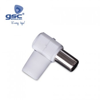 Conector de TV em ângulo Ref. 2600900-2600901