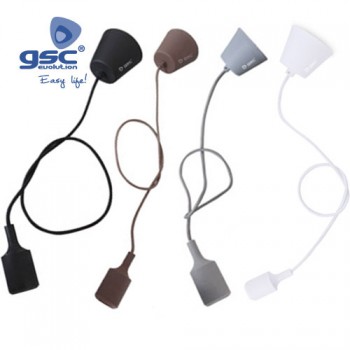 Suporte de lâmpada de silicone (tons neutros) Ref. 000702180-000702181-000702182-000703499