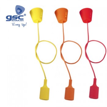 Suporte de lâmpada de silicone (tons quentes) Ref. 000702186-000702187-000702189