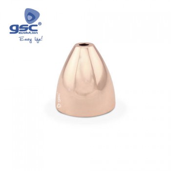 Suporte de teto roseta cobre Ref. 000704631