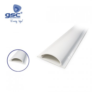 Calha adesiva PVC 2M Ref. 000303355-000303356-000303357-000303358