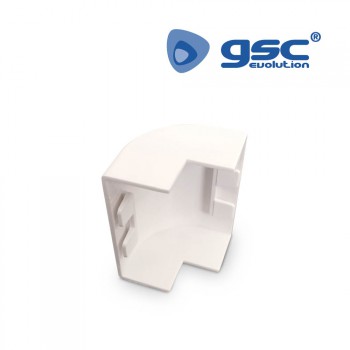 Ângulo externo para calhas (saco de 4 unidades) Ref. 000304638-000304639-000304640-000304641-000304642