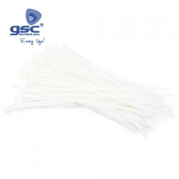 Laços 100% nylon (cor natural) (Saco 100 unidades)