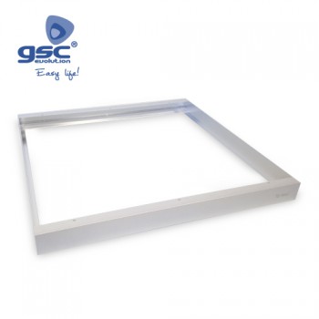 Set para superficie níquel (para panel luminoso ultrafino LED Ankara Ref. 000702107-000703423) Ref. 000704019