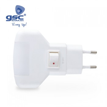 Luz noturna LED + interruptor Ref. 001300034